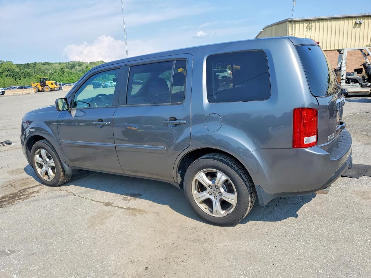 2013 Honda Pilot Exl Gray vin: 5FNYF4H59DB047026