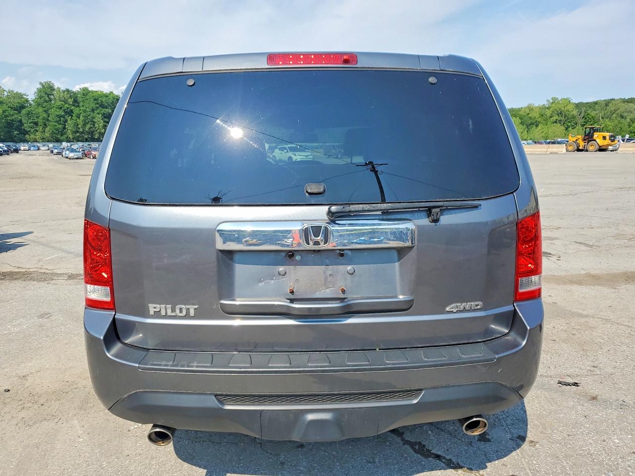2013 Honda Pilot Exl Gray vin: 5FNYF4H59DB047026
