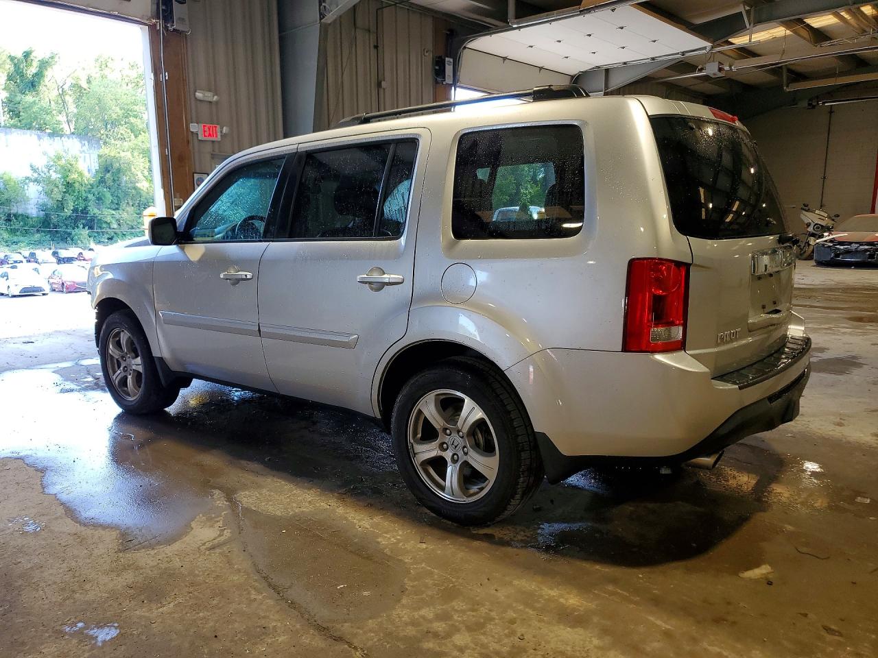 2013 Honda Pilot Exl Silver vin: 5FNYF4H59DB082309