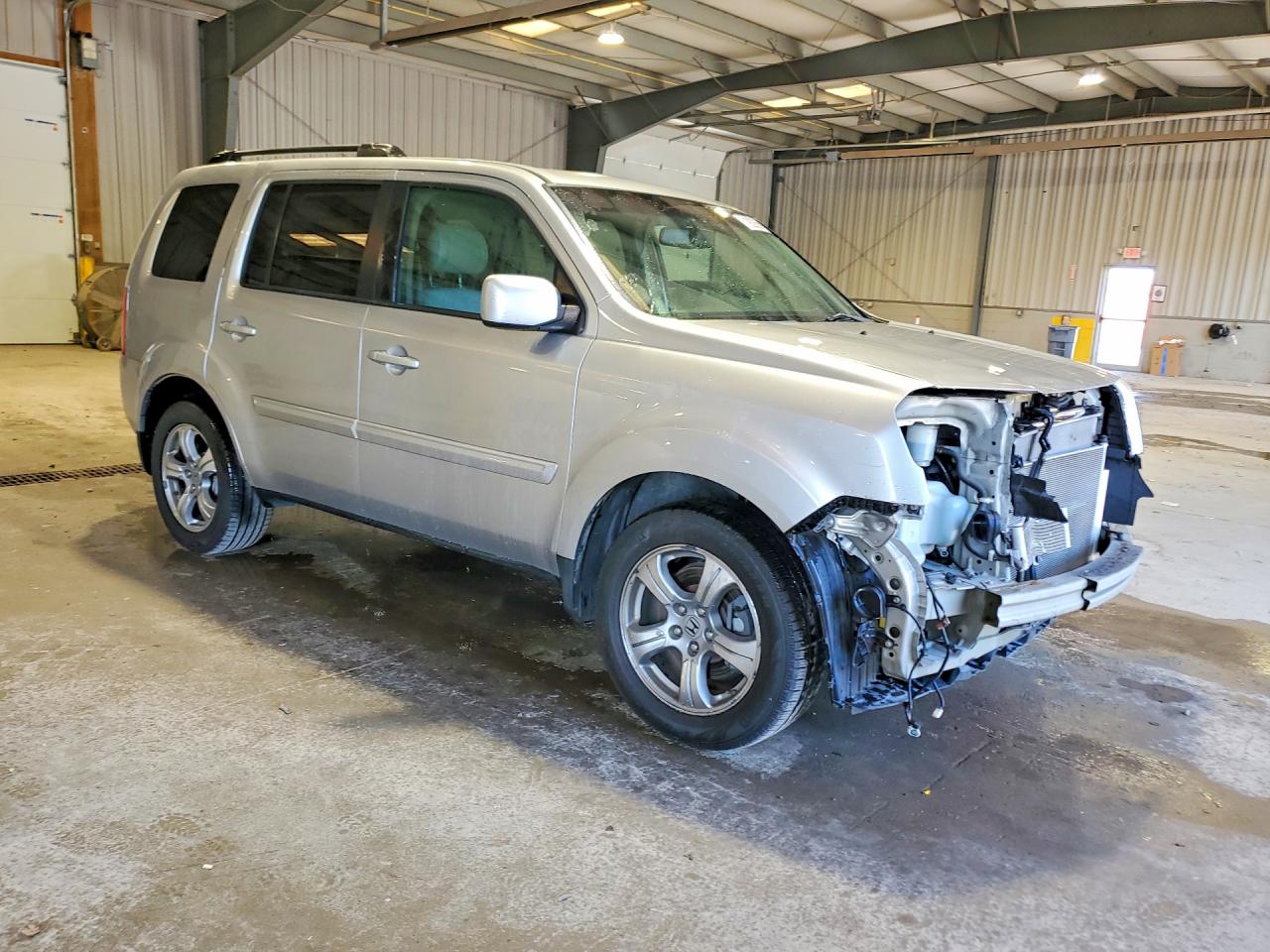 2013 Honda Pilot Exl Silver vin: 5FNYF4H59DB082309
