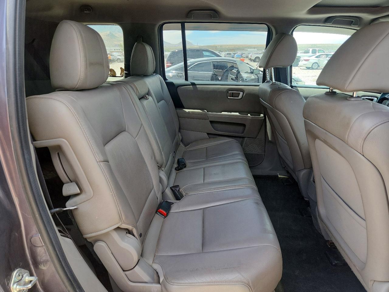 2014 Honda Pilot Exl Gray vin: 5FNYF4H59EB008647