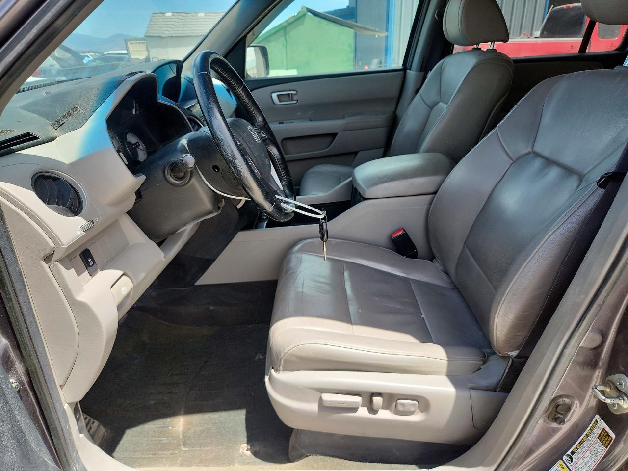 2014 Honda Pilot Exl Gray vin: 5FNYF4H59EB008647