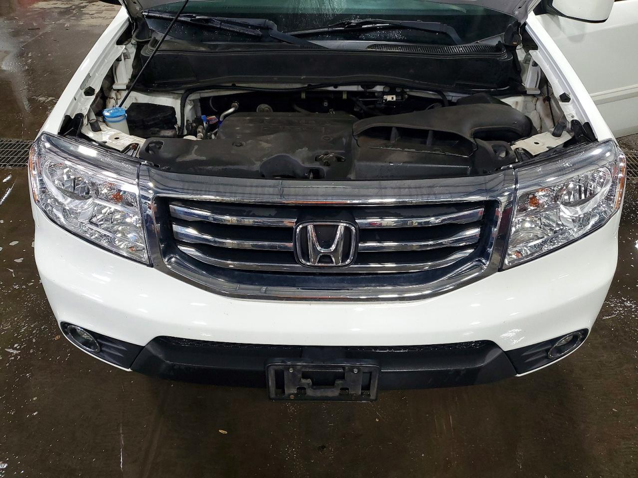 2014 Honda Pilot Exl Белый vin: 5FNYF4H59EB013444