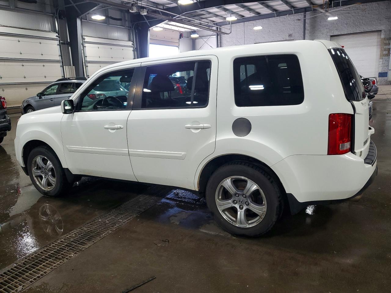 2014 Honda Pilot Exl Белый vin: 5FNYF4H59EB013444