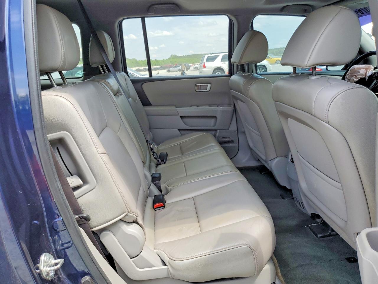 2014 Honda Pilot Exl Blue vin: 5FNYF4H59EB035413