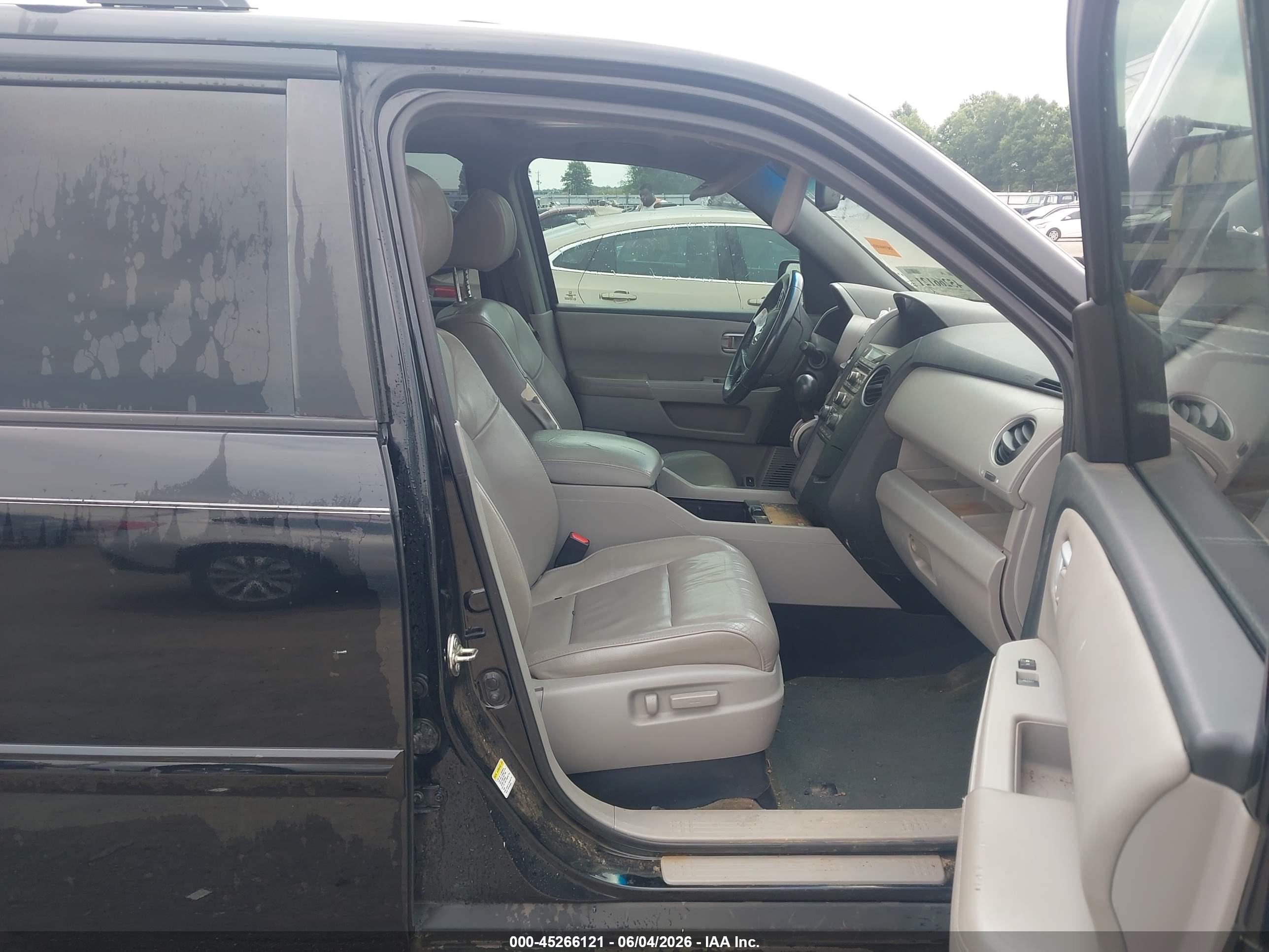 2014 Honda Pilot Ex-l Black vin: 5FNYF4H59EB040238