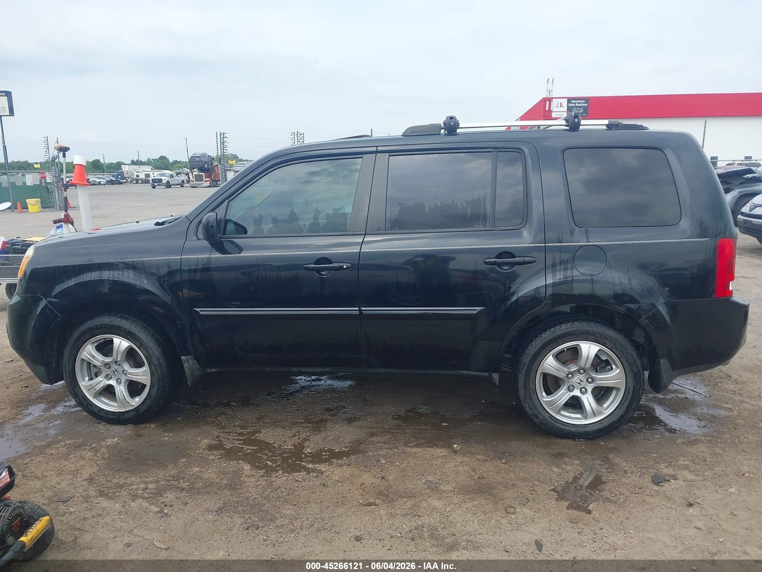 2014 Honda Pilot Ex-l Black vin: 5FNYF4H59EB040238