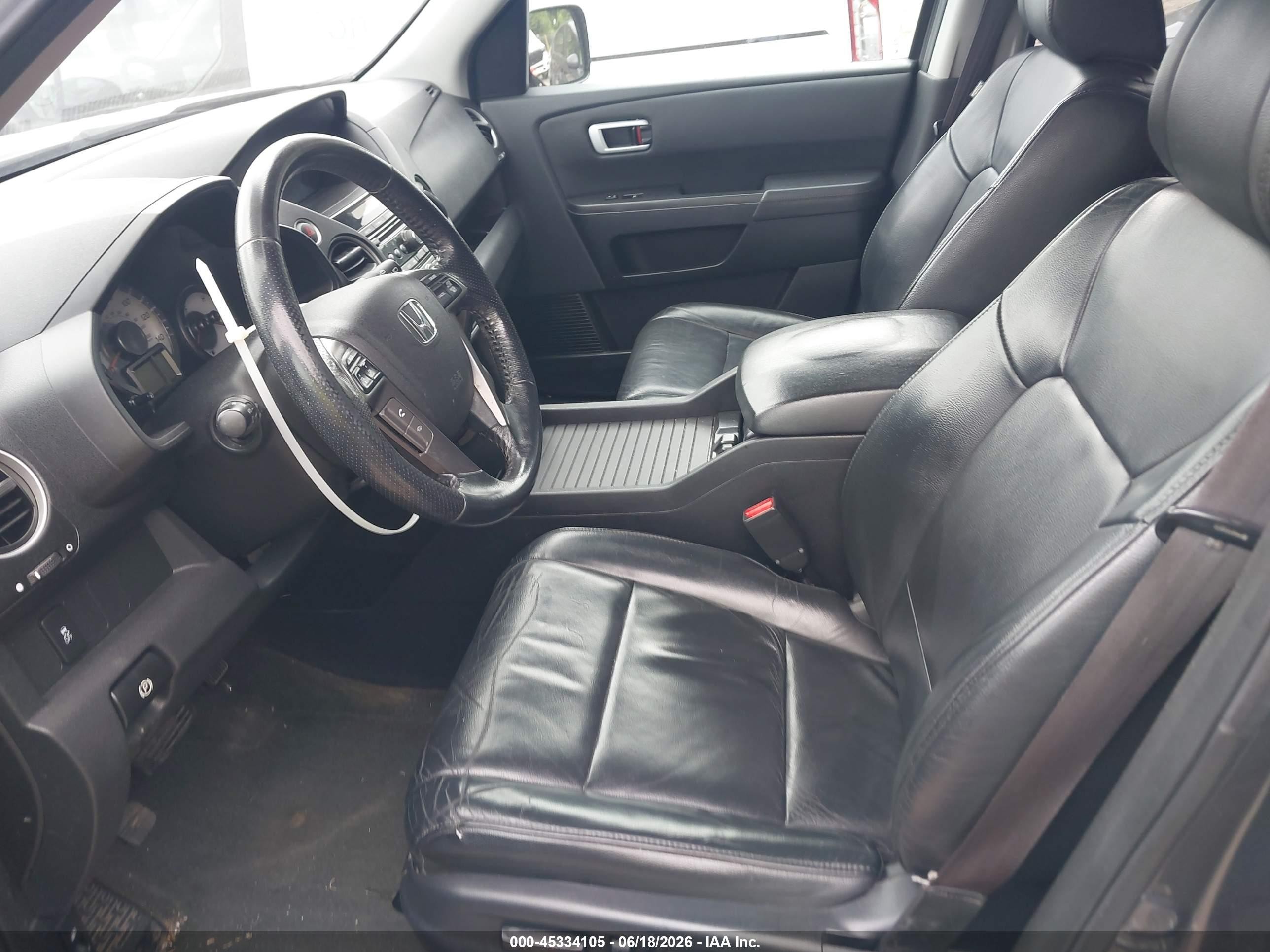 2015 Honda Pilot Ex-l Серый vin: 5FNYF4H59FB014563