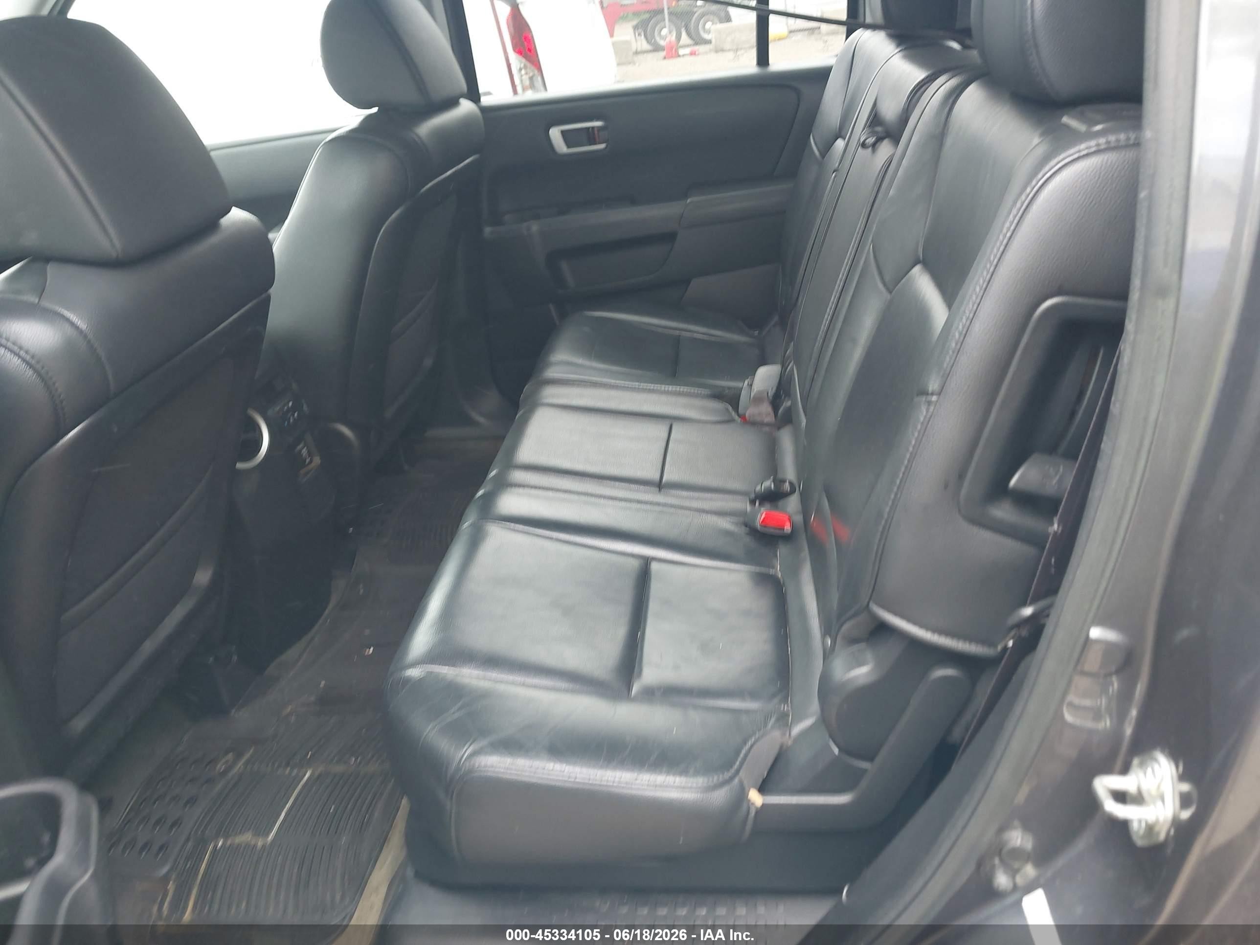 2015 Honda Pilot Ex-l Серый vin: 5FNYF4H59FB014563