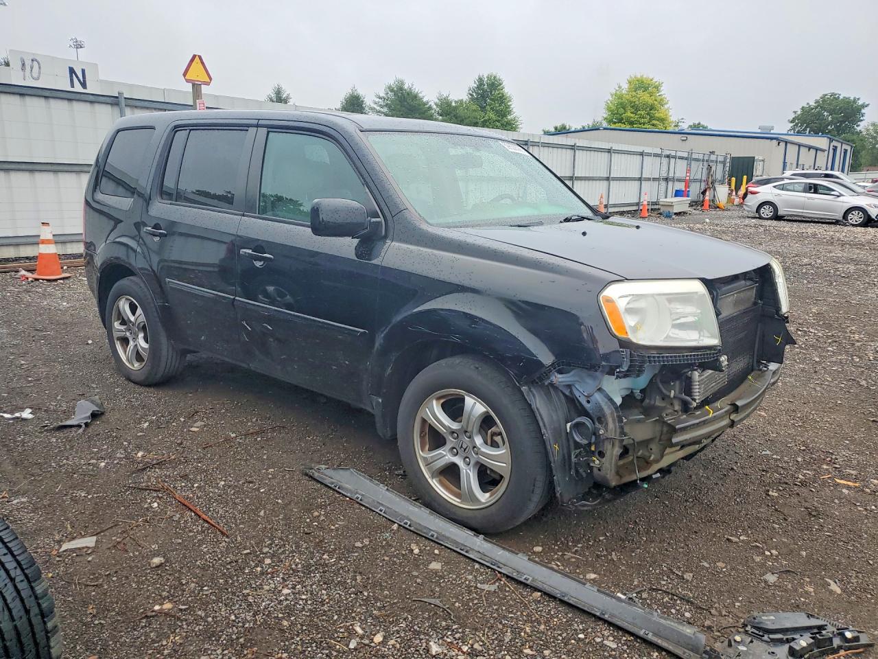 2015 Honda Pilot Exl Black vin: 5FNYF4H59FB017205