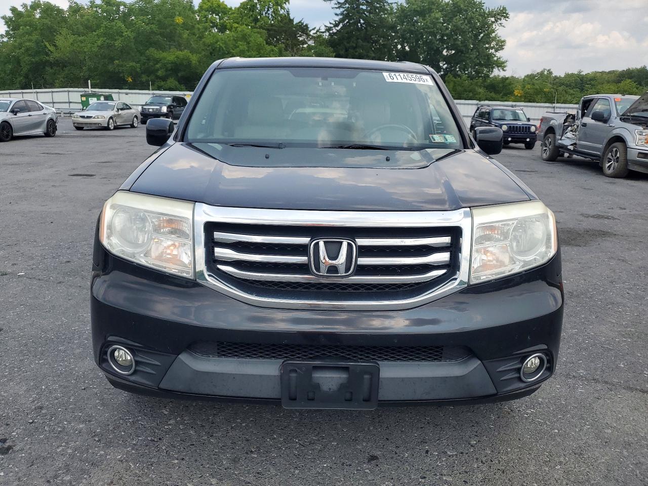 2015 Honda Pilot Exl Black vin: 5FNYF4H59FB034943