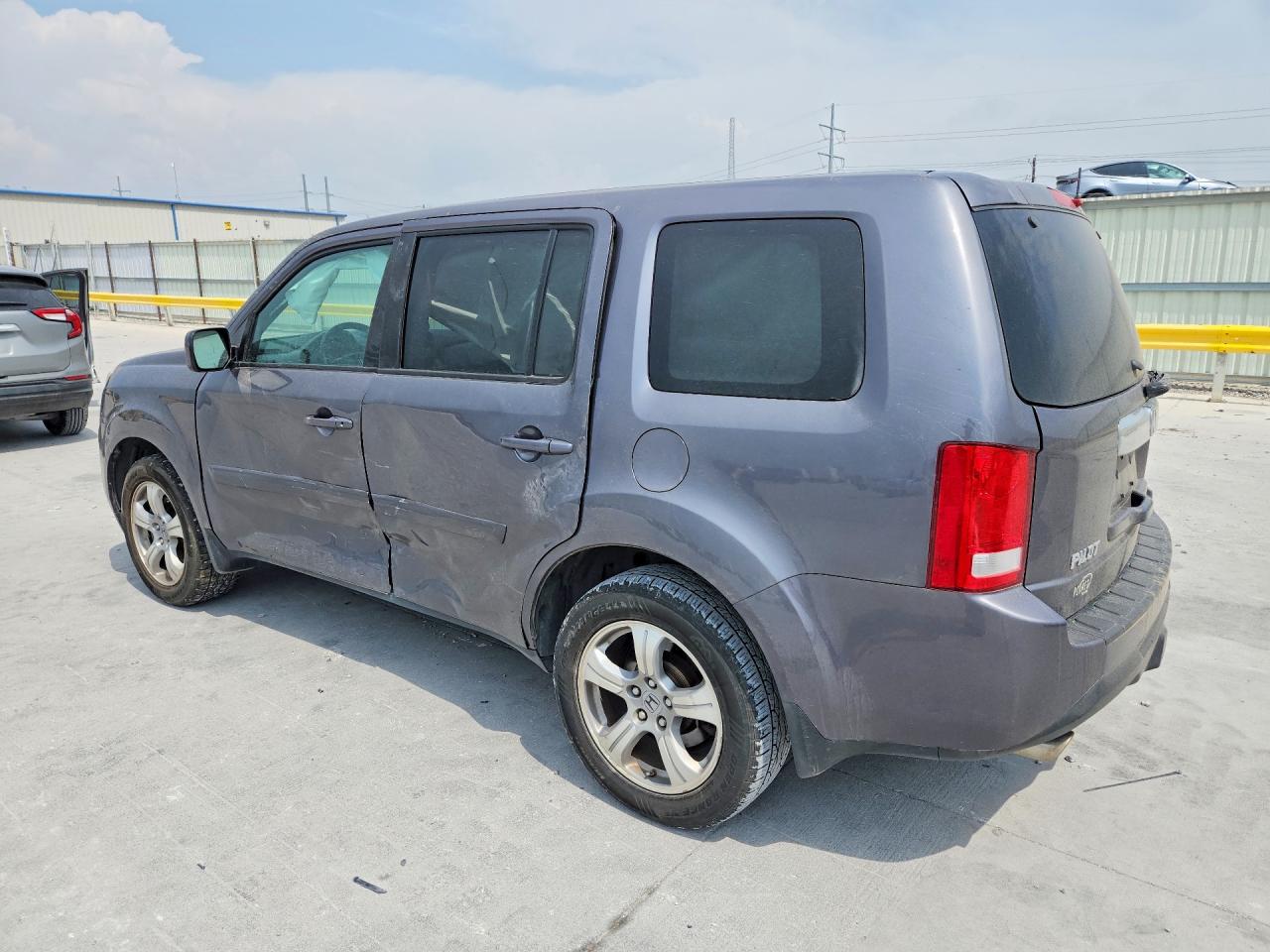 2015 Honda Pilot Exl Gray vin: 5FNYF4H59FB044050