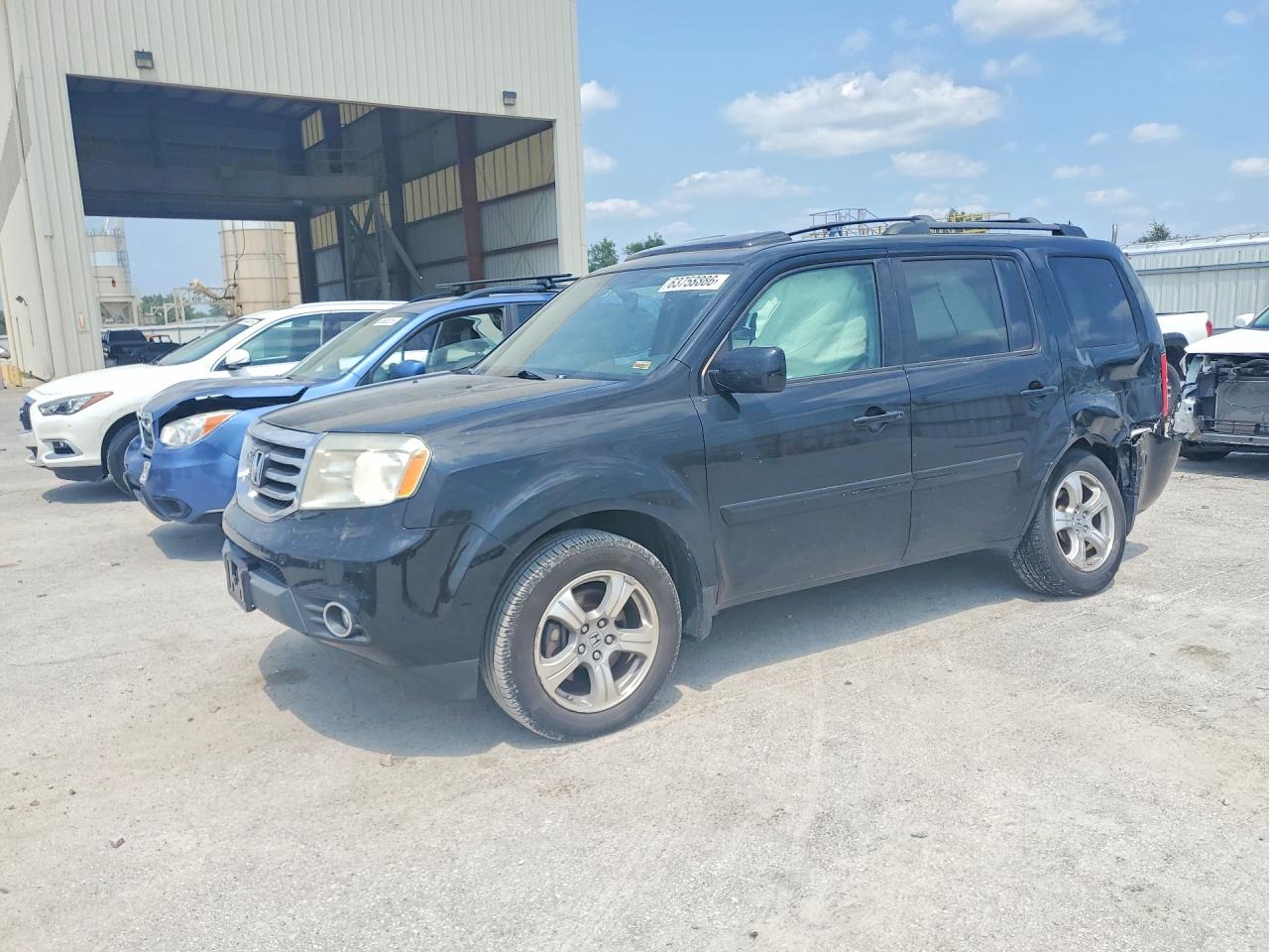 2015 Honda Pilot Exl Black vin: 5FNYF4H59FB077369
