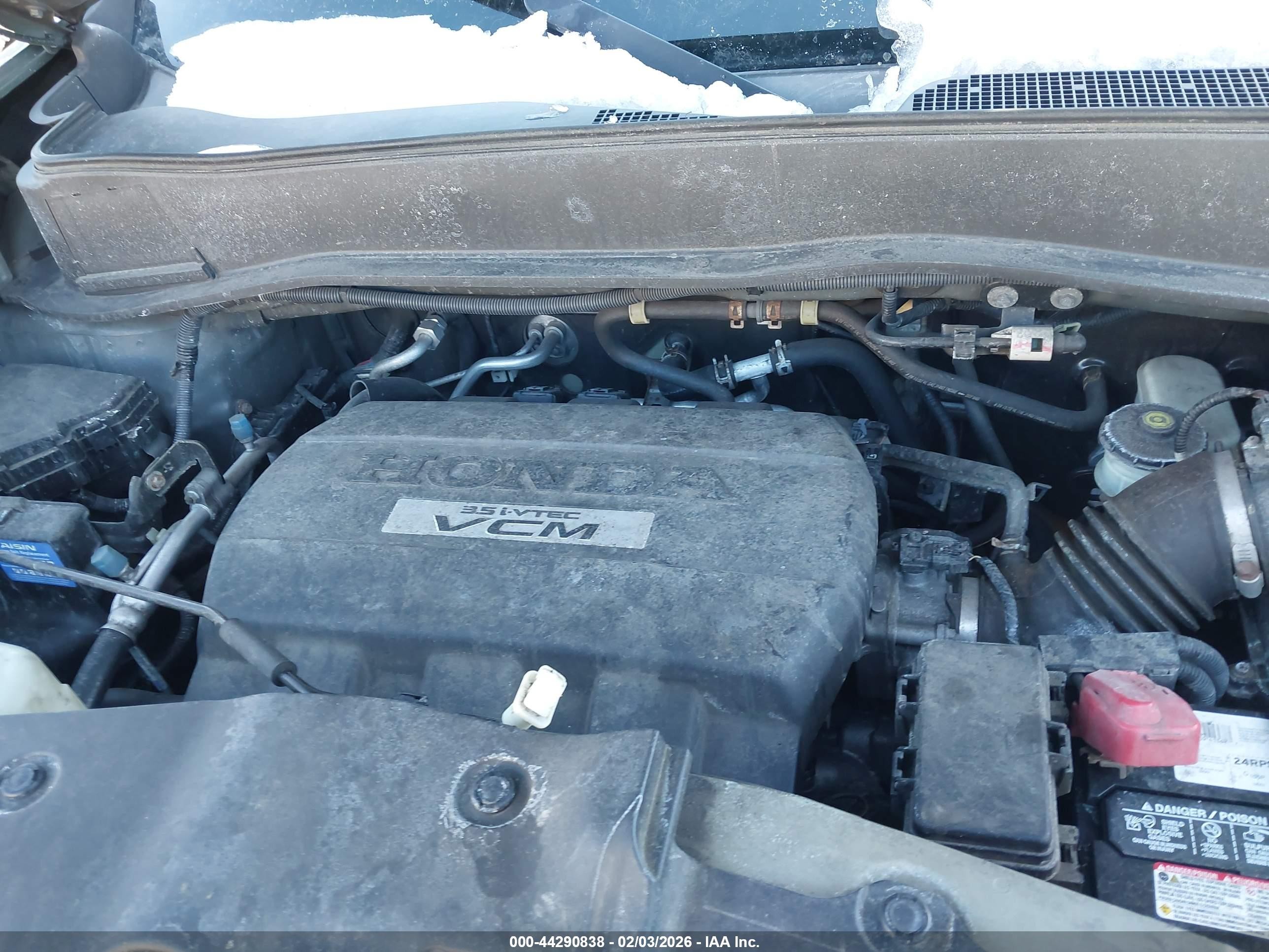2010 Honda Pilot Ex-l Серый vin: 5FNYF4H5XAB011728
