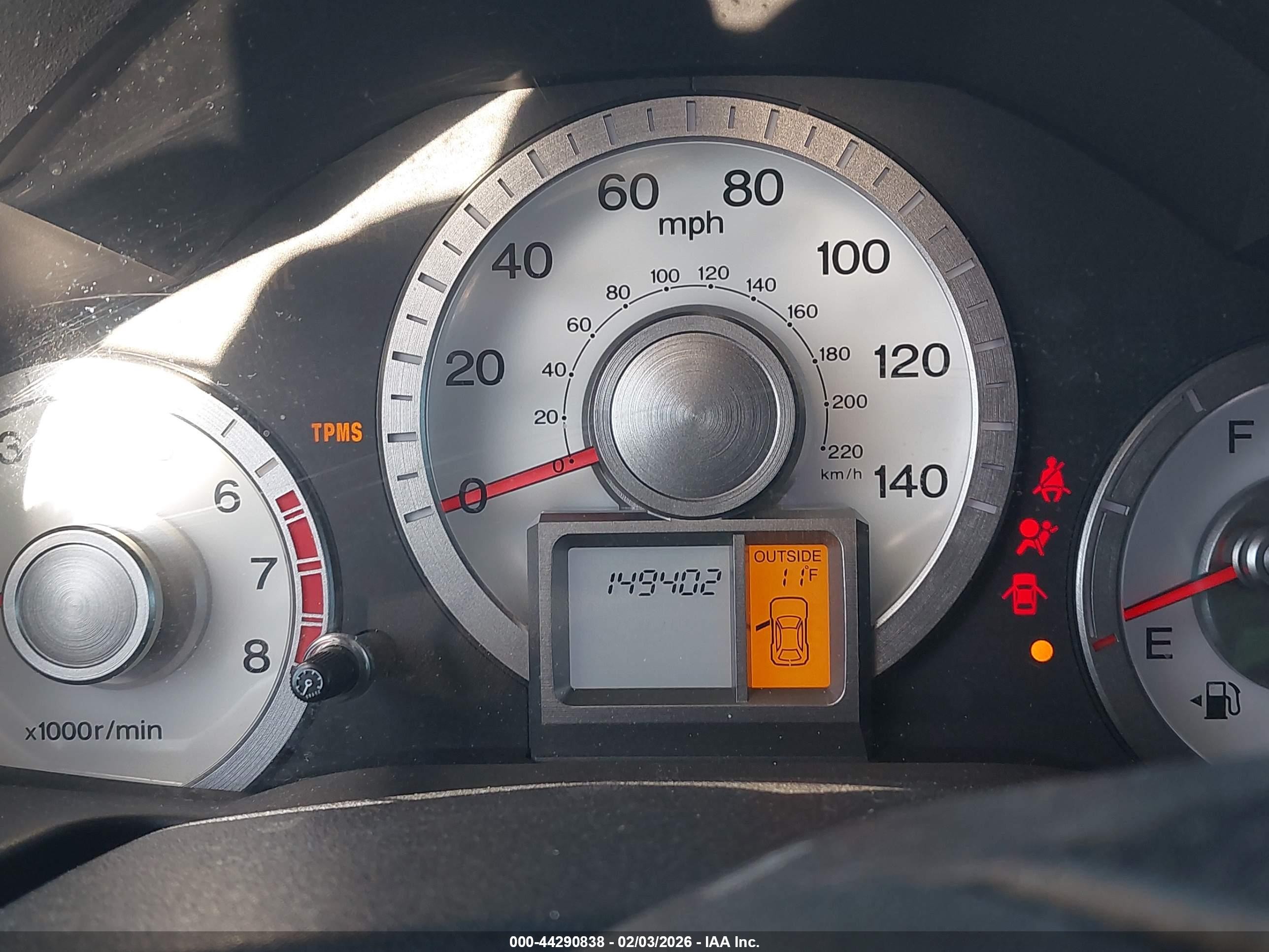 2010 Honda Pilot Ex-l Серый vin: 5FNYF4H5XAB011728