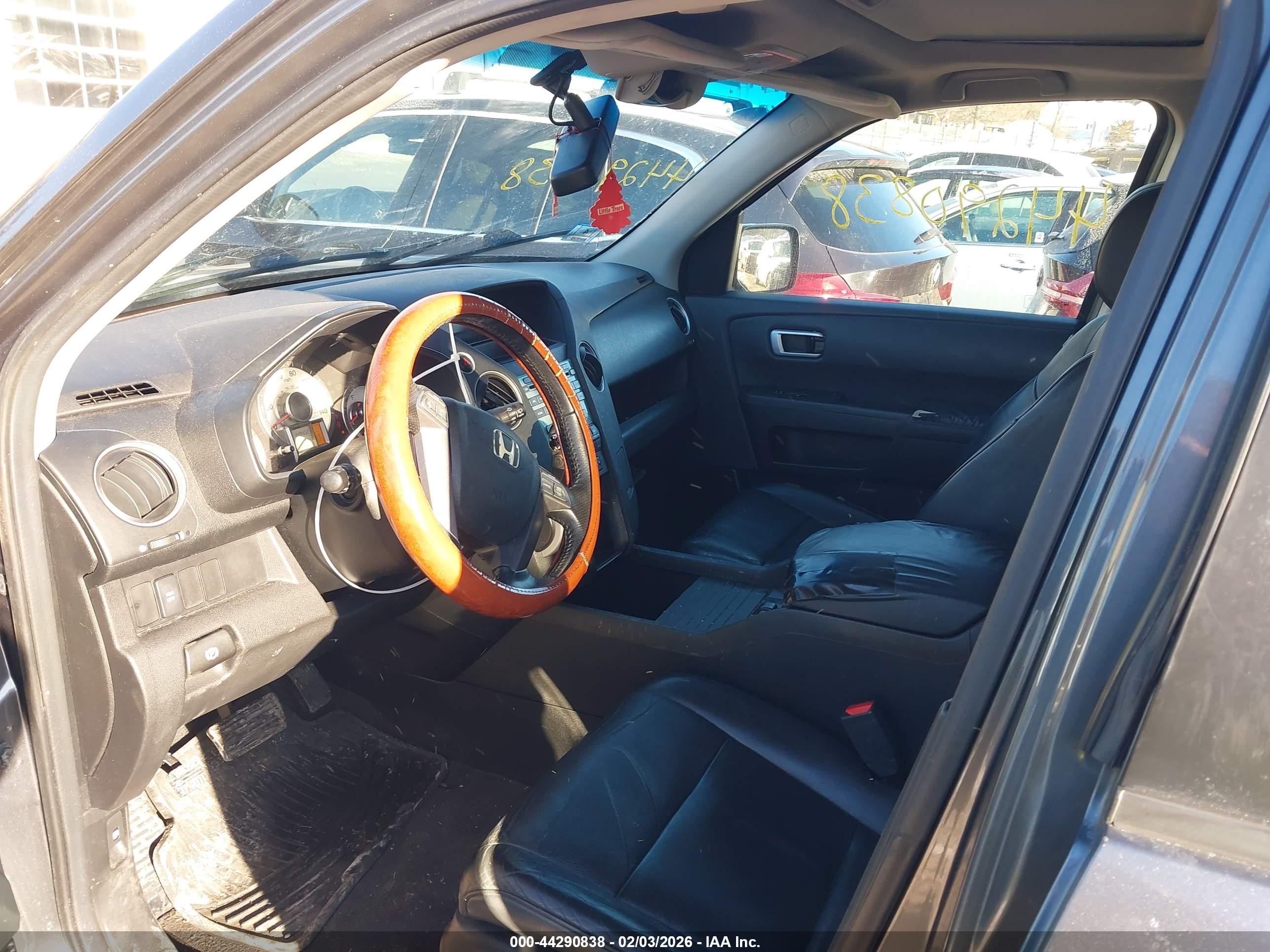 2010 Honda Pilot Ex-l Серый vin: 5FNYF4H5XAB011728