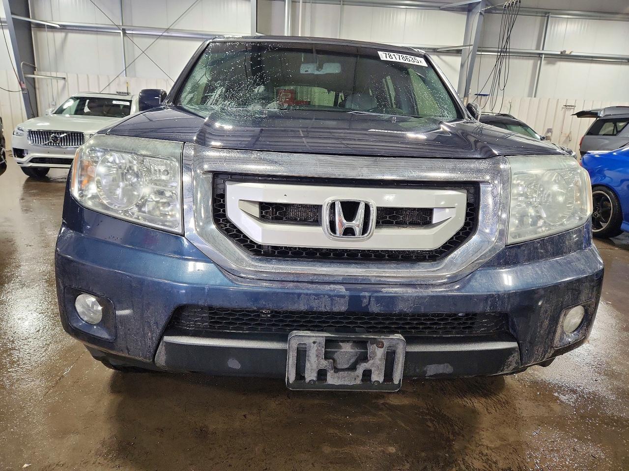 2010 Honda Pilot Exl Синий vin: 5FNYF4H5XAB017674