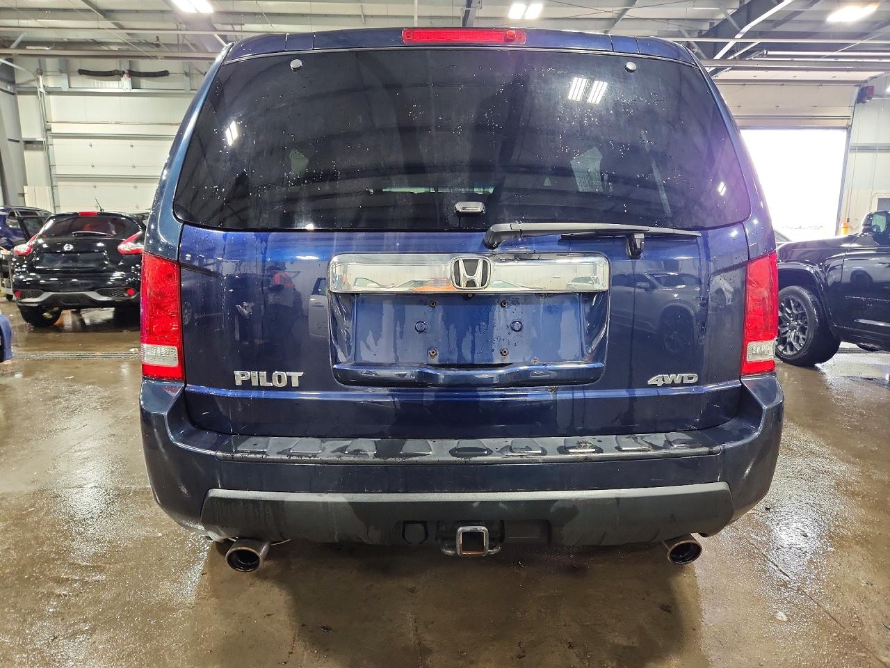 2010 Honda Pilot Exl Синий vin: 5FNYF4H5XAB017674