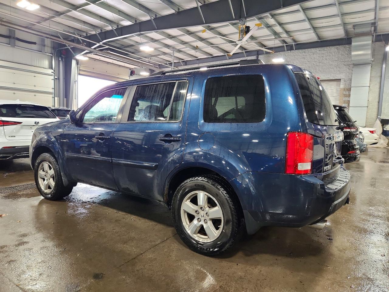 2010 Honda Pilot Exl Синий vin: 5FNYF4H5XAB017674