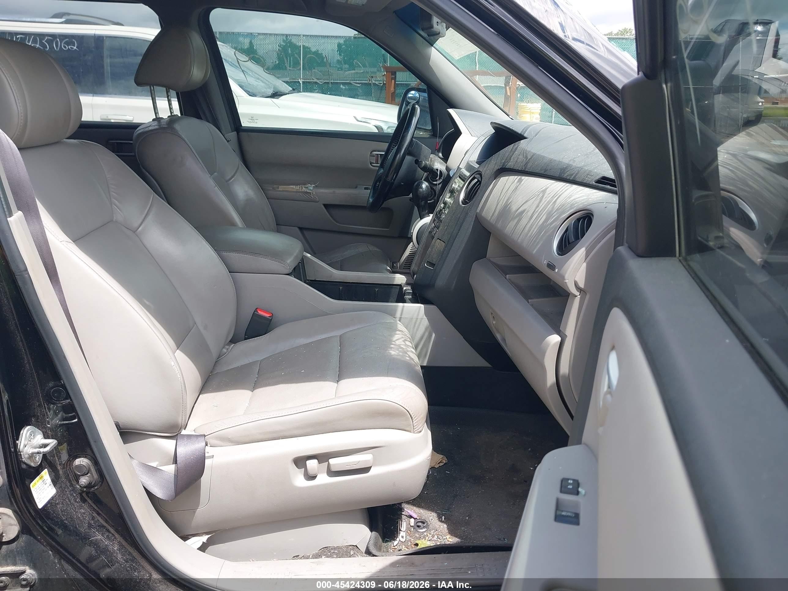 2010 Honda Pilot Ex-l Black vin: 5FNYF4H5XAB019733