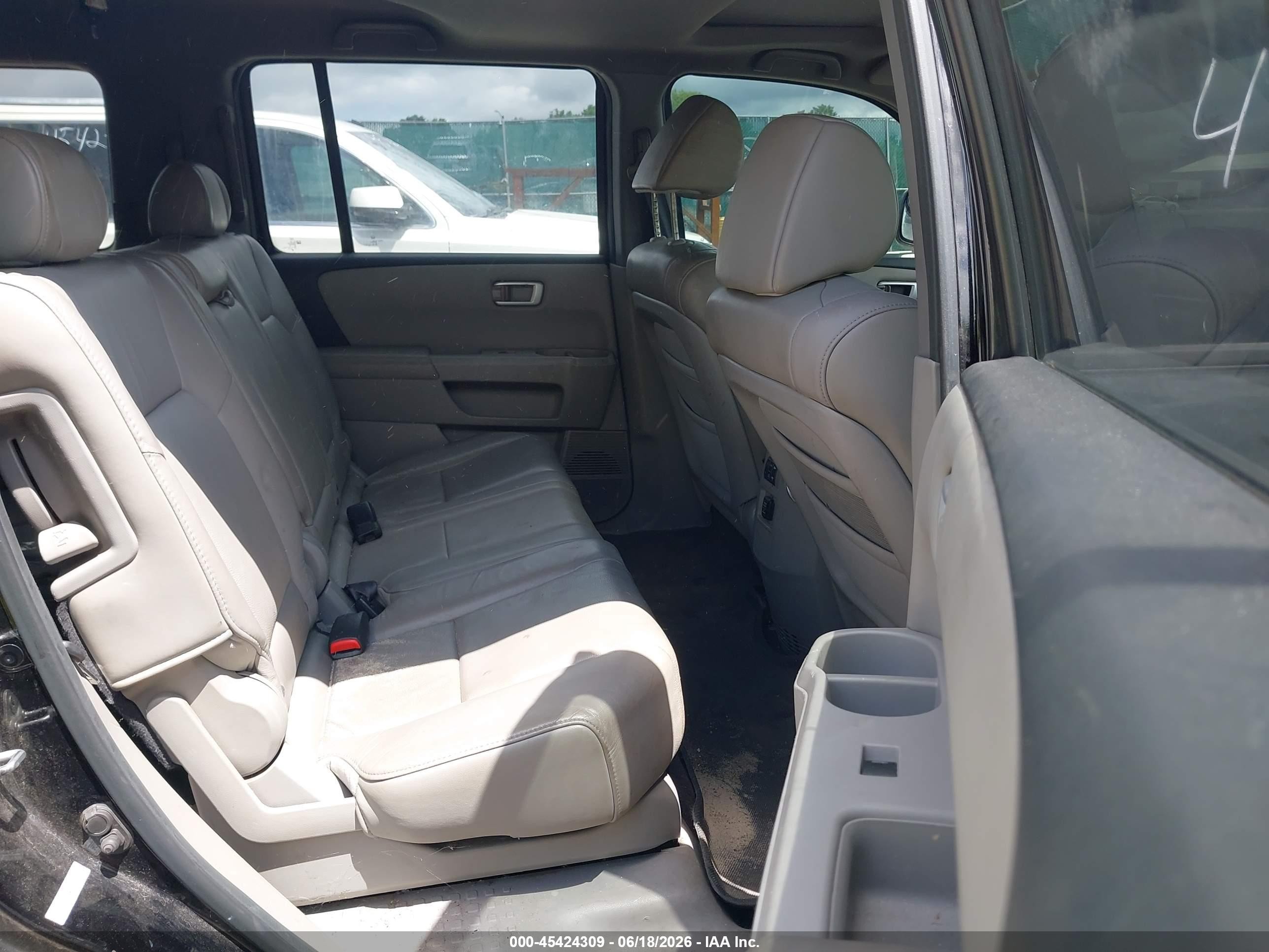 2010 Honda Pilot Ex-l Black vin: 5FNYF4H5XAB019733