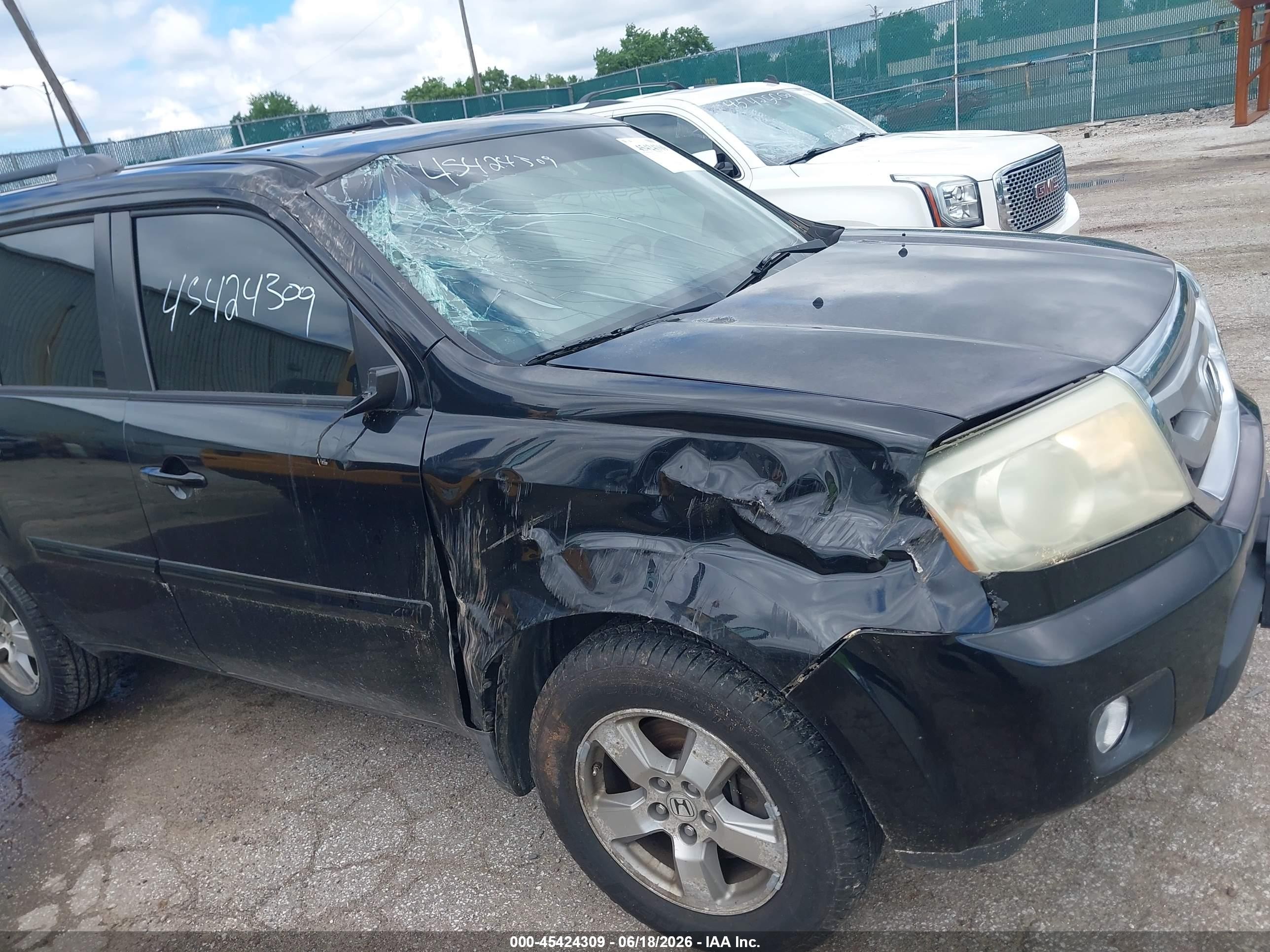 2010 Honda Pilot Ex-l Black vin: 5FNYF4H5XAB019733