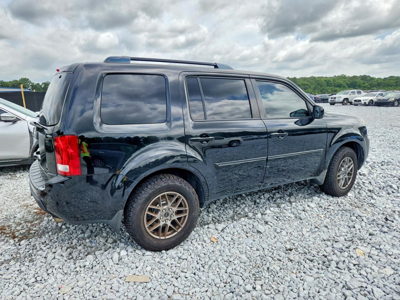 2011 Honda Pilot Exl Черный vin: 5FNYF4H5XBB002545