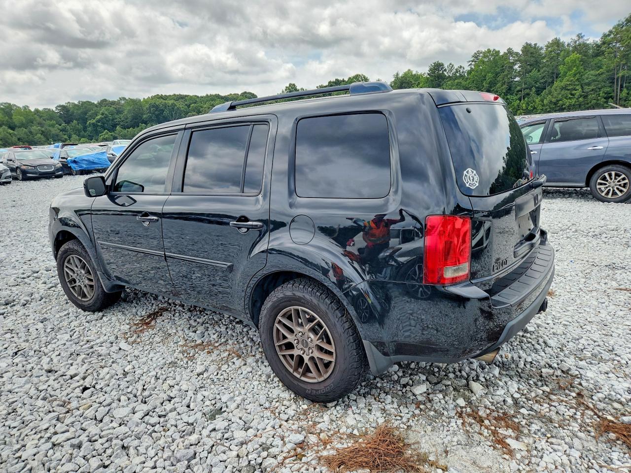 2011 Honda Pilot Exl Черный vin: 5FNYF4H5XBB002545