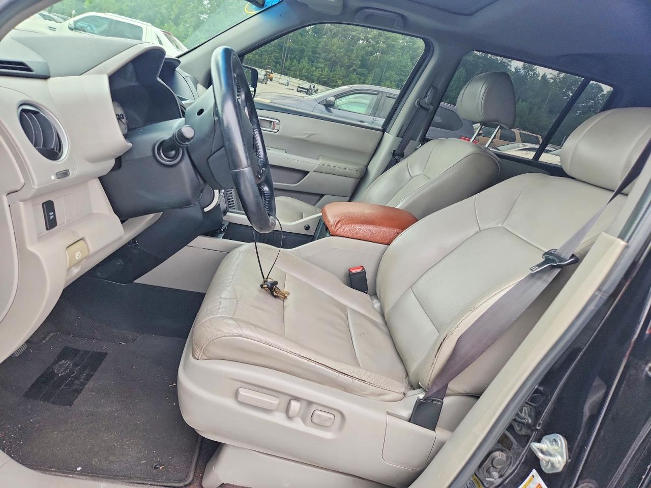 2011 Honda Pilot Exl Черный vin: 5FNYF4H5XBB002545