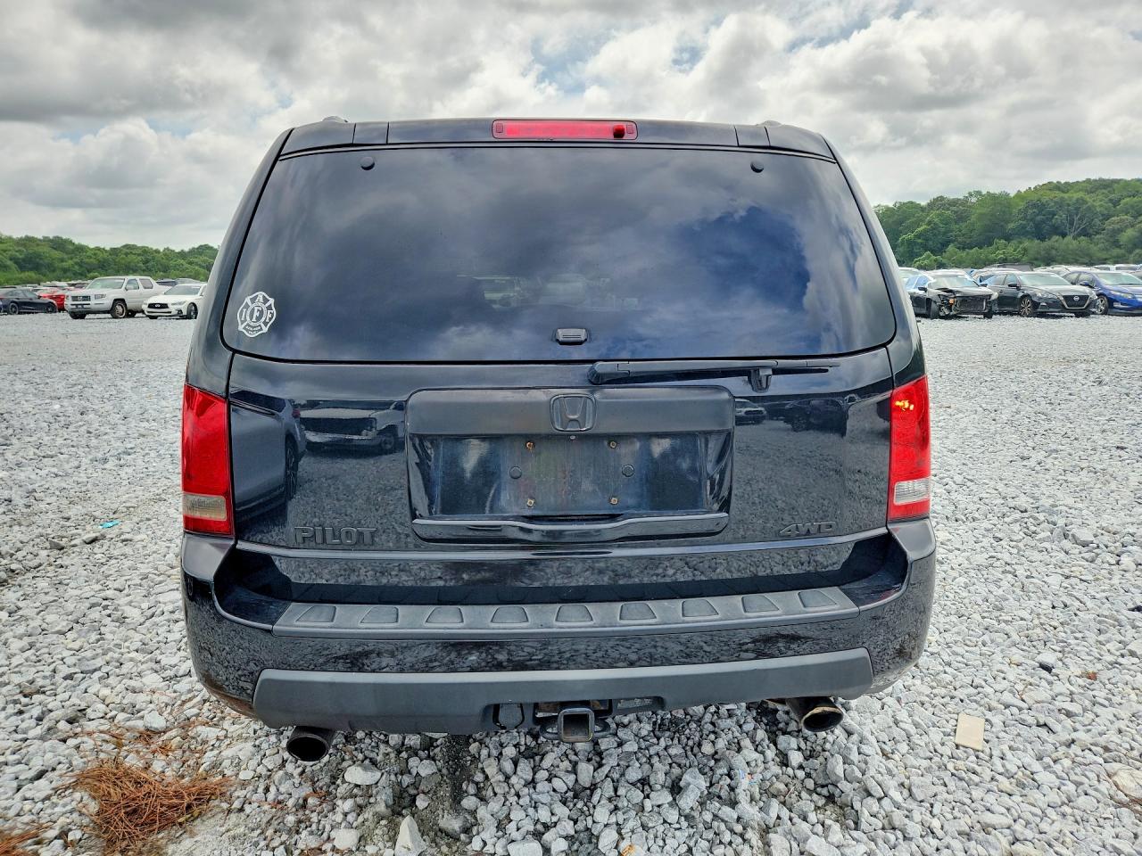 2011 Honda Pilot Exl Черный vin: 5FNYF4H5XBB002545