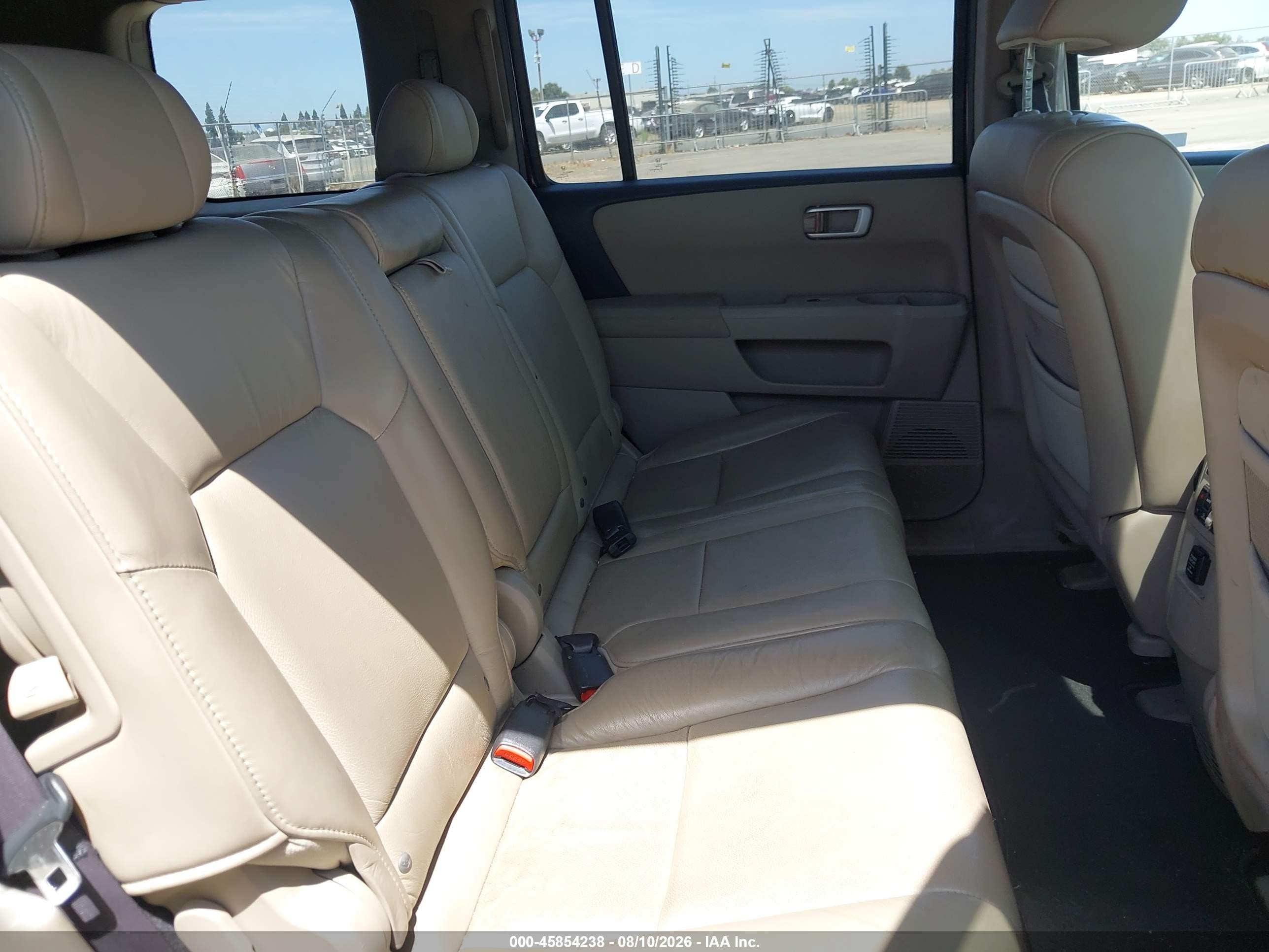 2011 Honda Pilot Ex-l Maroon vin: 5FNYF4H5XBB057531