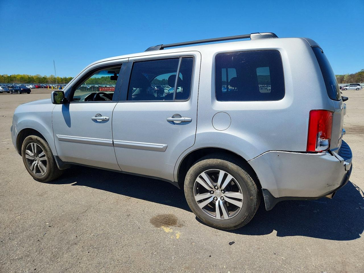 2011 Honda Pilot Exl Silver vin: 5FNYF4H5XBB062938