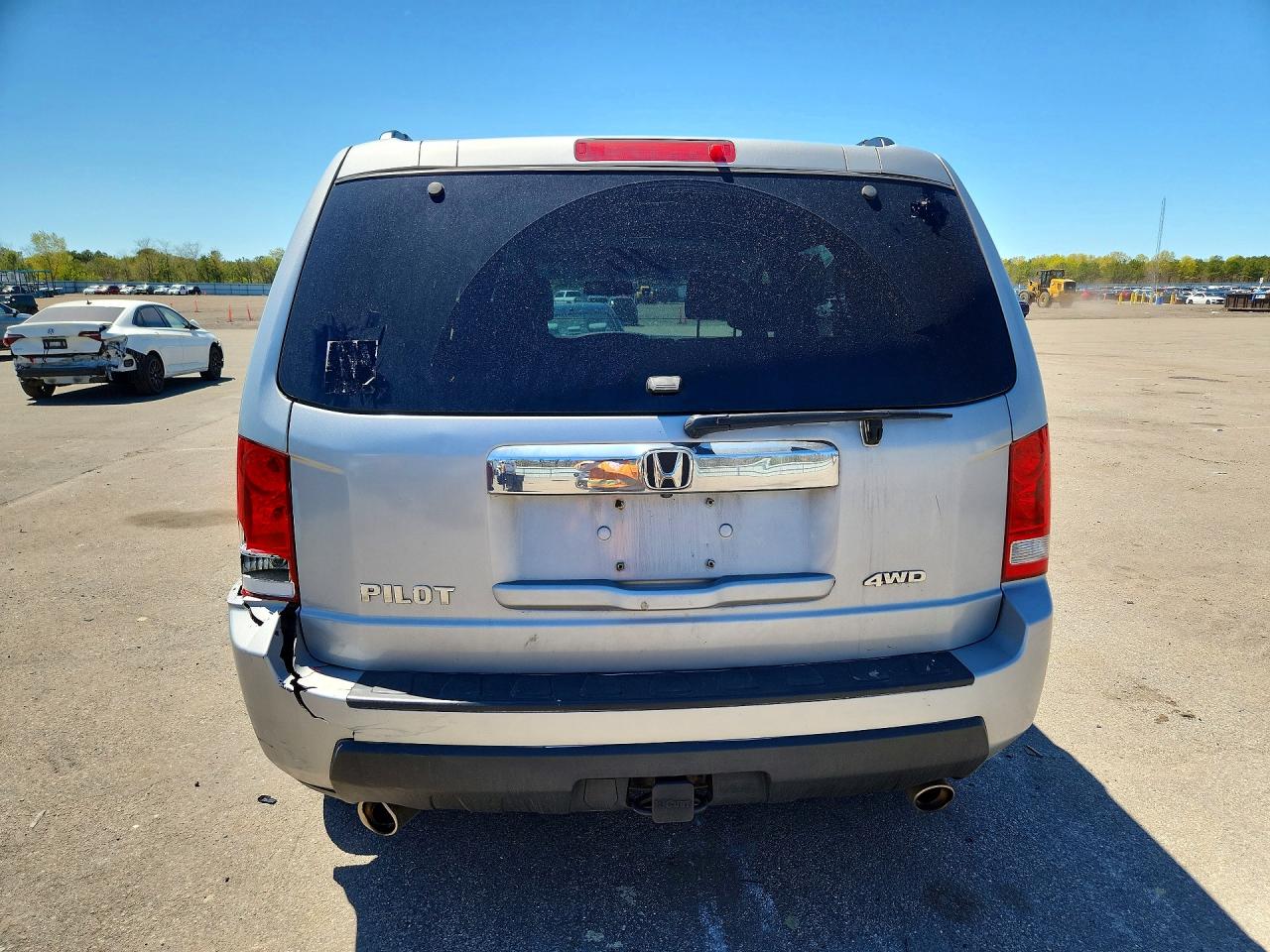 2011 Honda Pilot Exl Silver vin: 5FNYF4H5XBB062938
