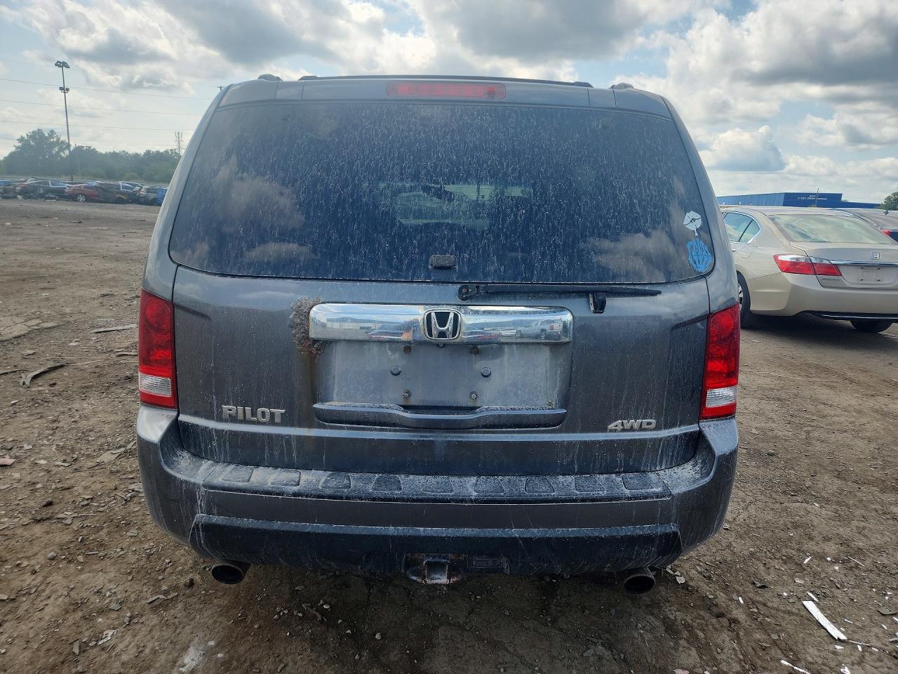 2011 Honda Pilot Exl Gray vin: 5FNYF4H5XBB083773