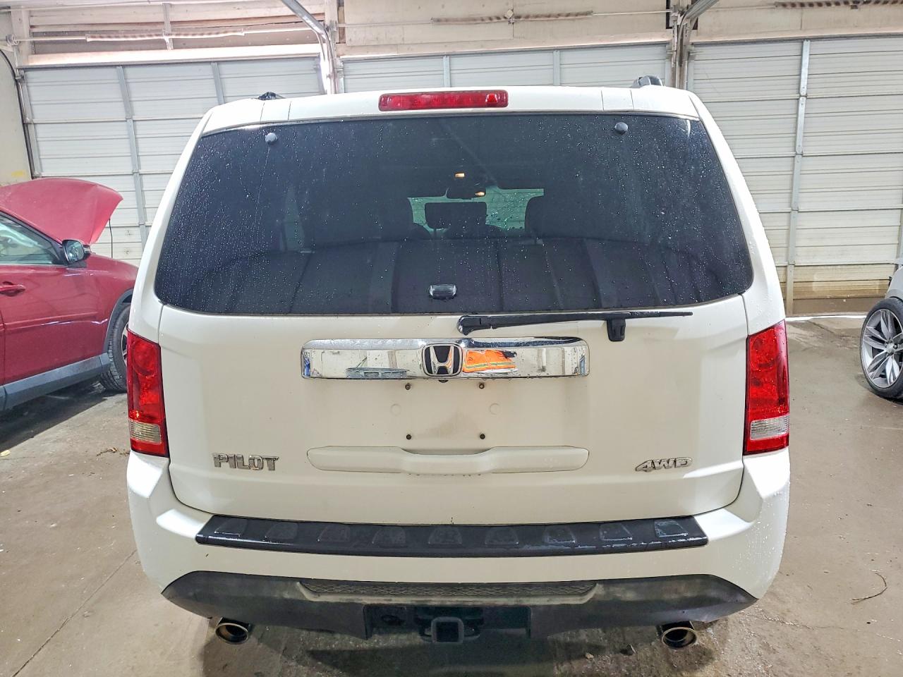 2012 Honda Pilot Exl White vin: 5FNYF4H5XCB004748