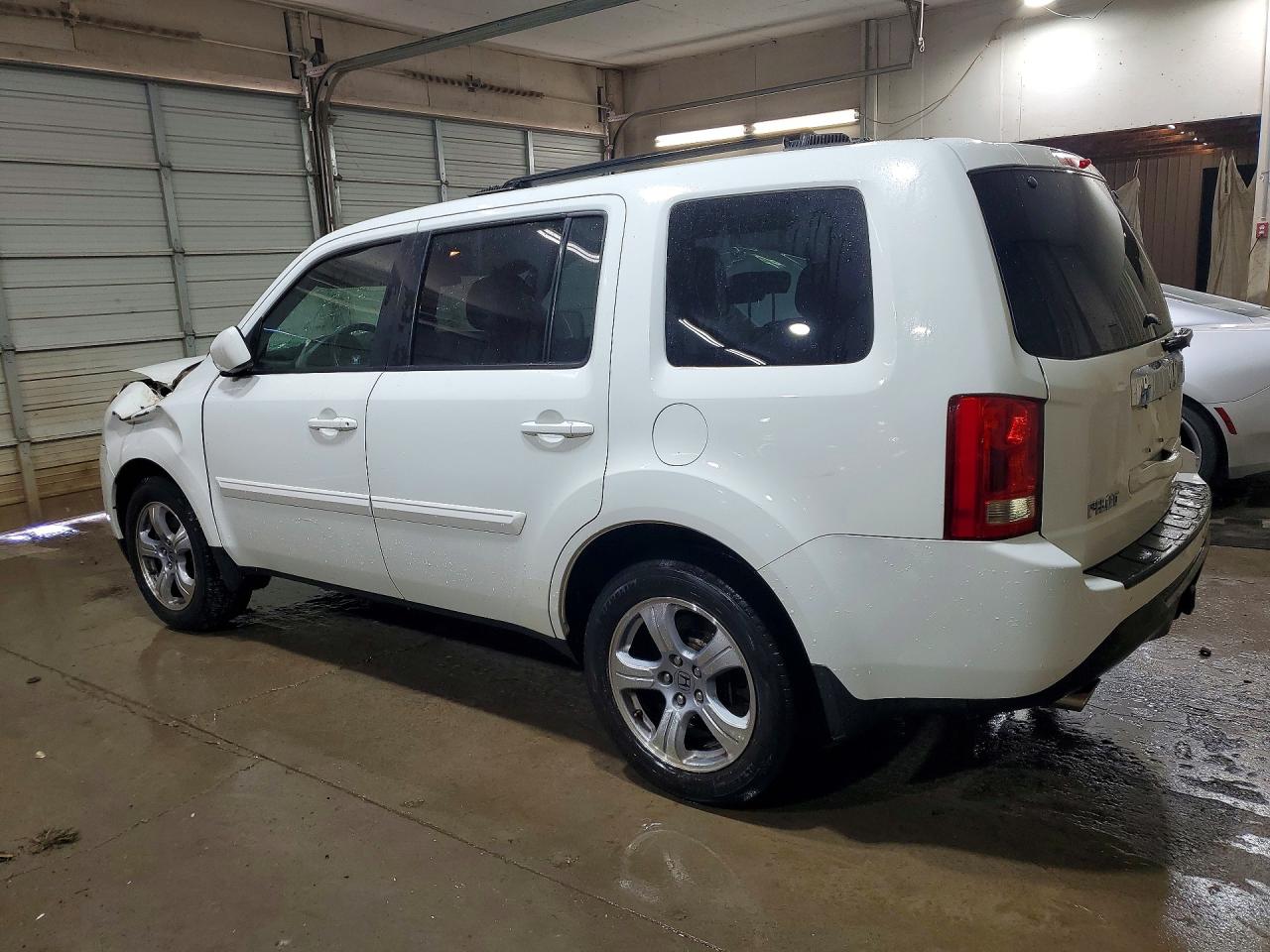 2012 Honda Pilot Exl White vin: 5FNYF4H5XCB004748