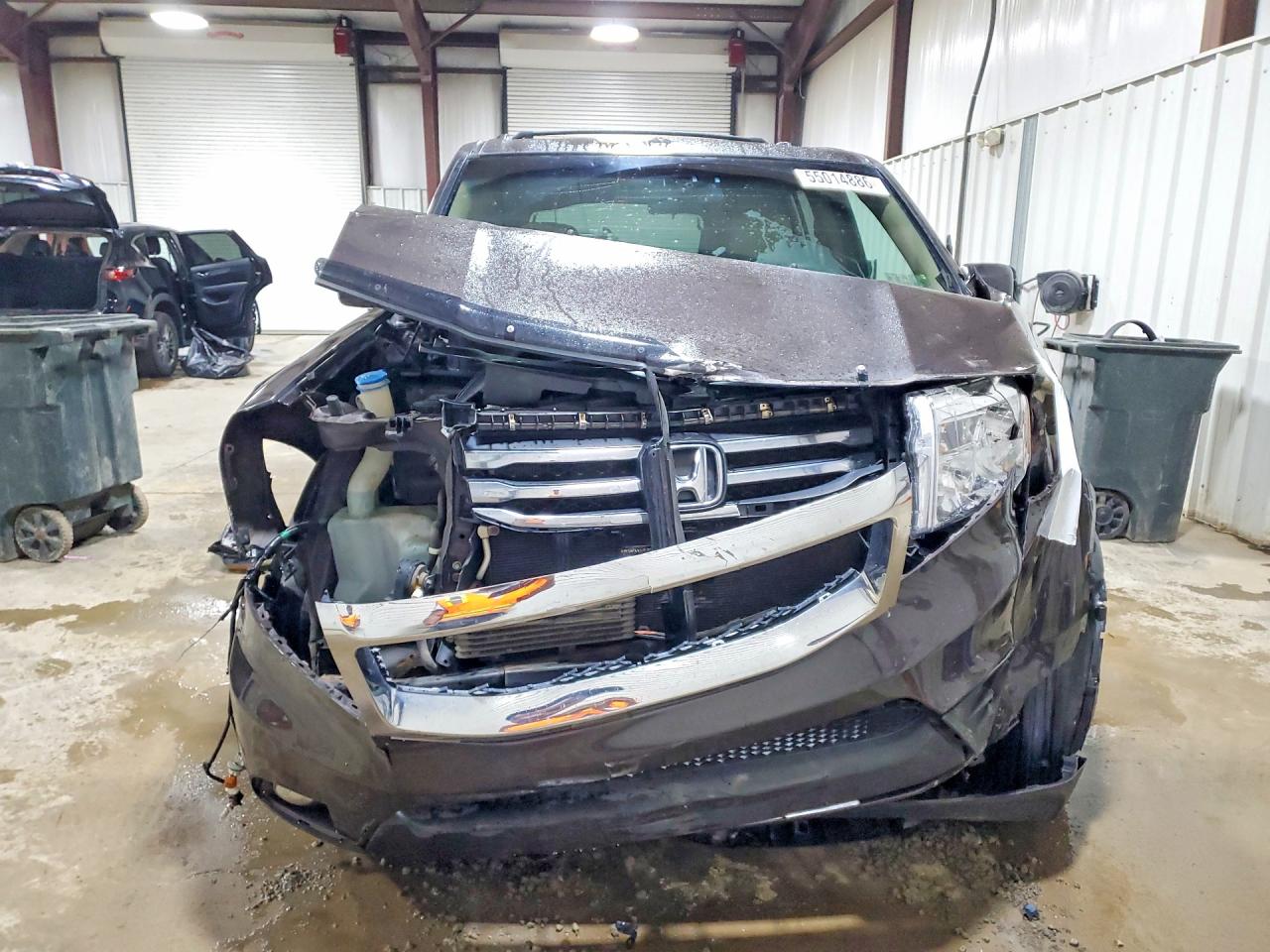 2012 Honda Pilot Exl Gray vin: 5FNYF4H5XCB010680
