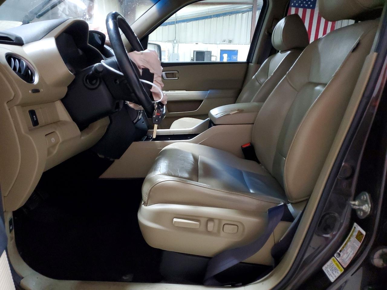 2012 Honda Pilot Exl Gray vin: 5FNYF4H5XCB010680