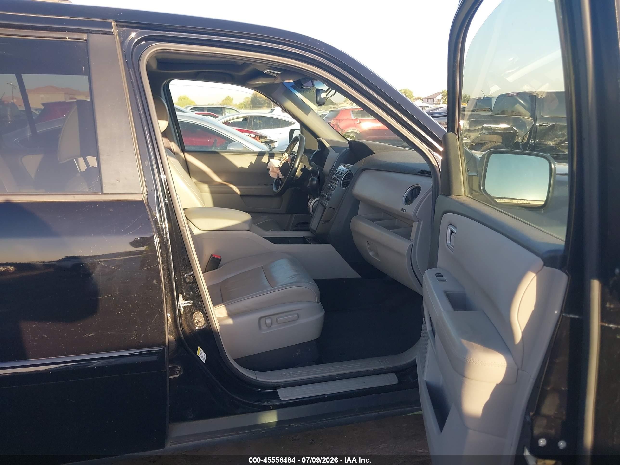2012 Honda Pilot Ex-l Черный vin: 5FNYF4H5XCB021162