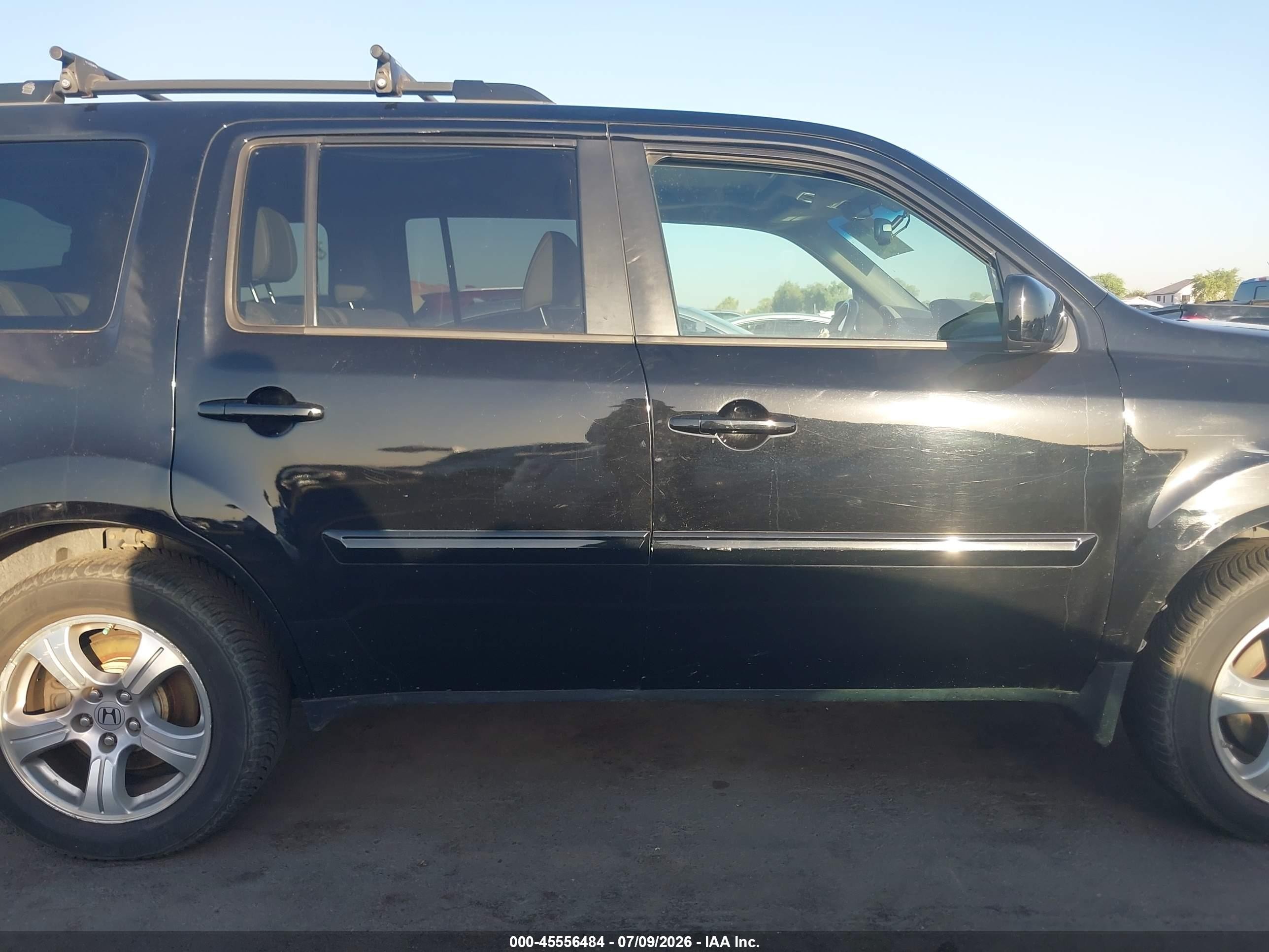 2012 Honda Pilot Ex-l Черный vin: 5FNYF4H5XCB021162