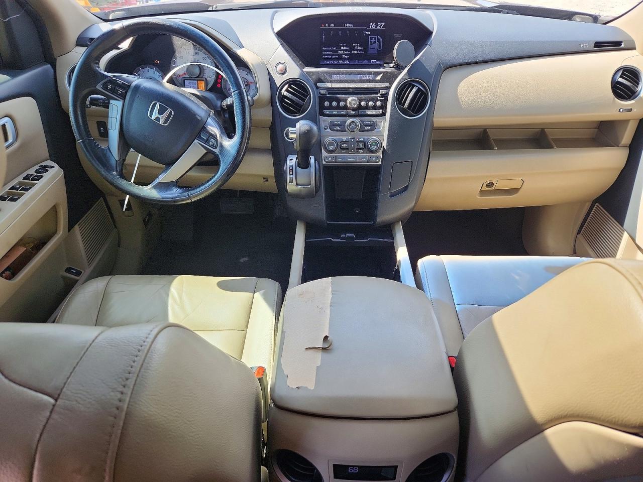 2012 Honda Pilot Exl Burgundy vin: 5FNYF4H5XCB027530