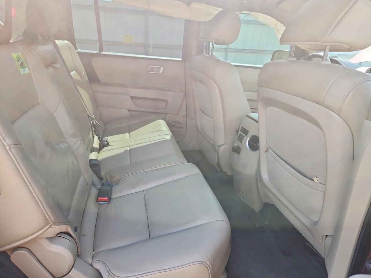 2012 Honda Pilot Exl Burgundy vin: 5FNYF4H5XCB027530