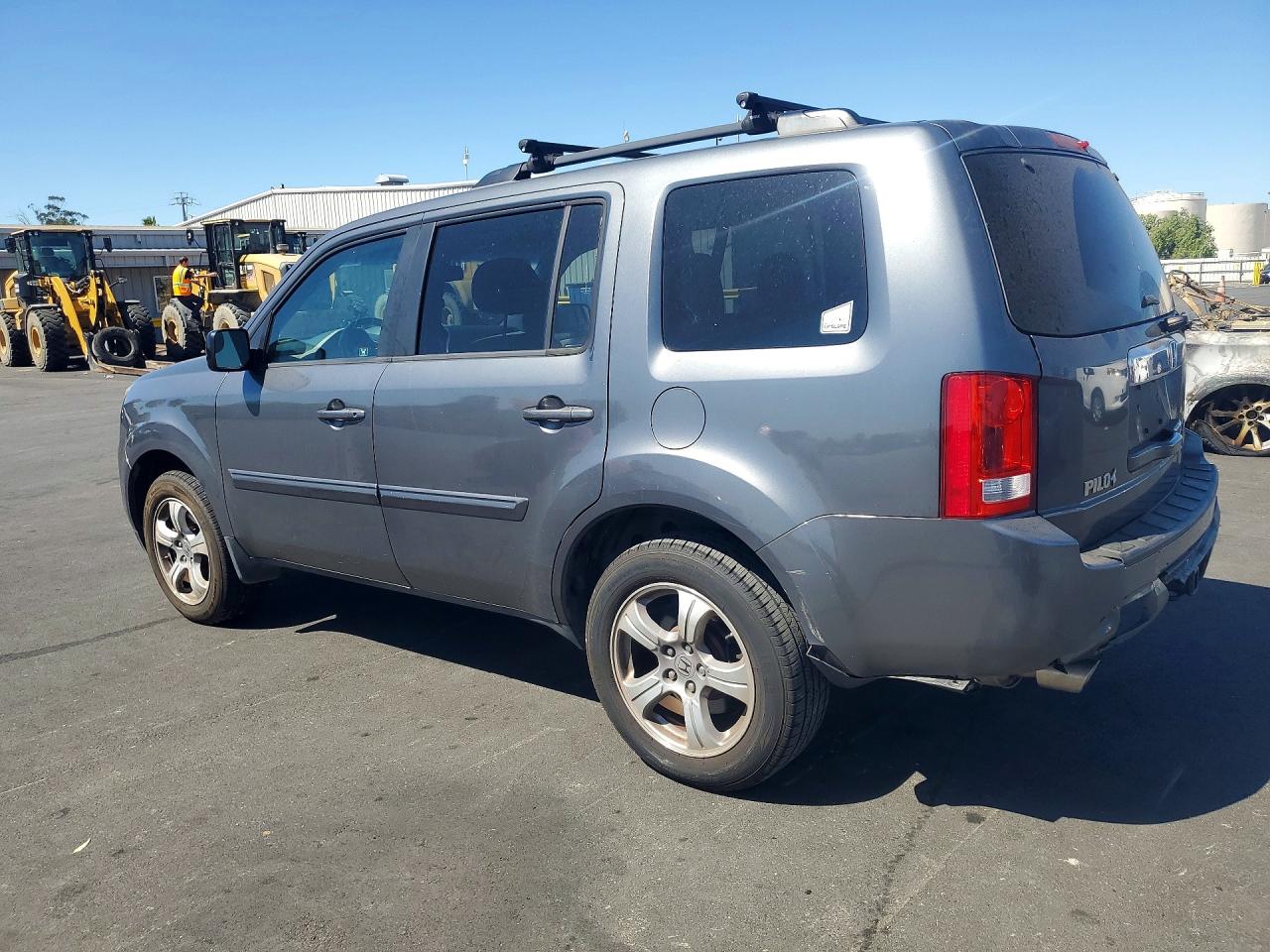 2012 Honda Pilot Exl Gray vin: 5FNYF4H5XCB060835