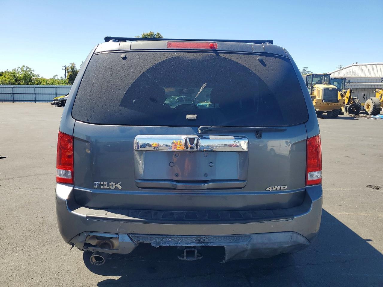 2012 Honda Pilot Exl Gray vin: 5FNYF4H5XCB060835