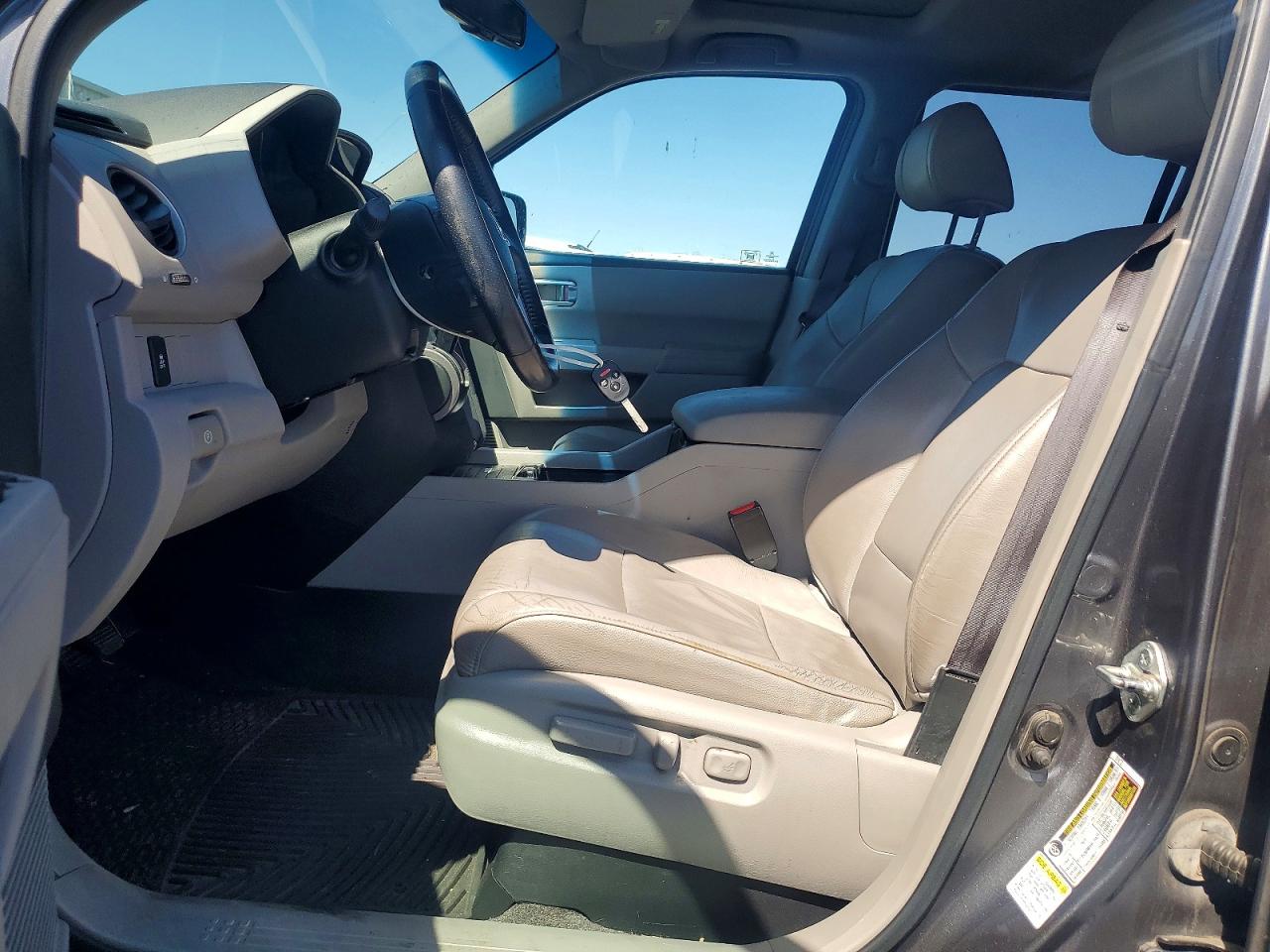 2012 Honda Pilot Exl Gray vin: 5FNYF4H5XCB060835