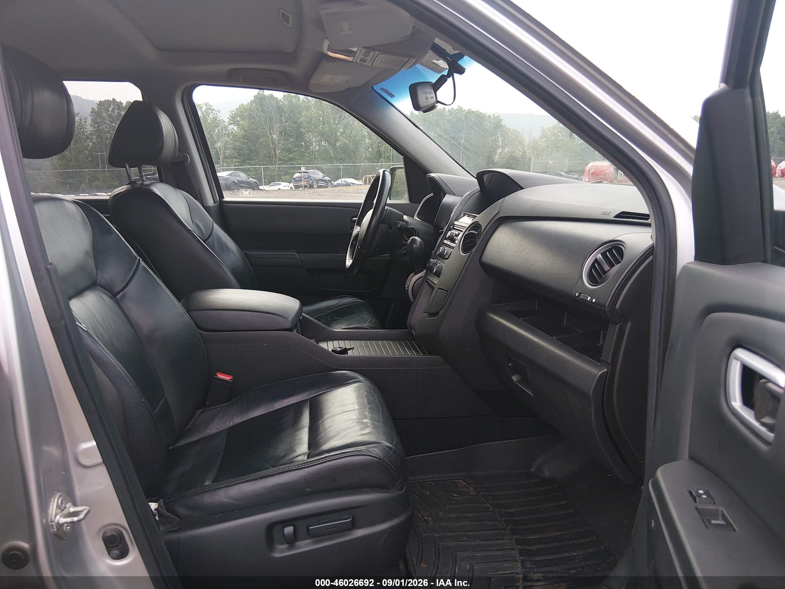 2012 Honda Pilot Ex-l Silver vin: 5FNYF4H5XCB076369