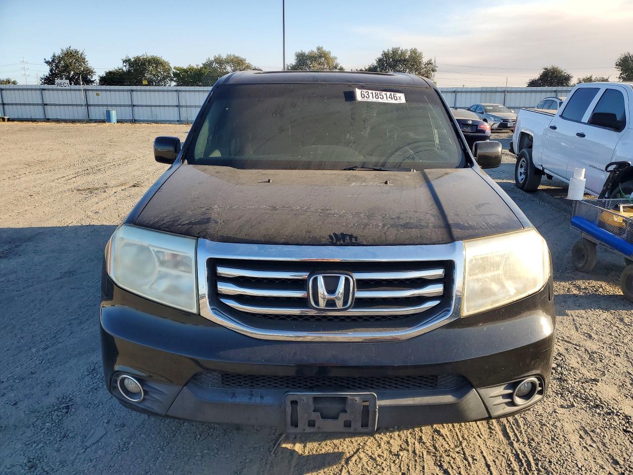 2013 Honda Pilot Exl Black vin: 5FNYF4H5XDB008686