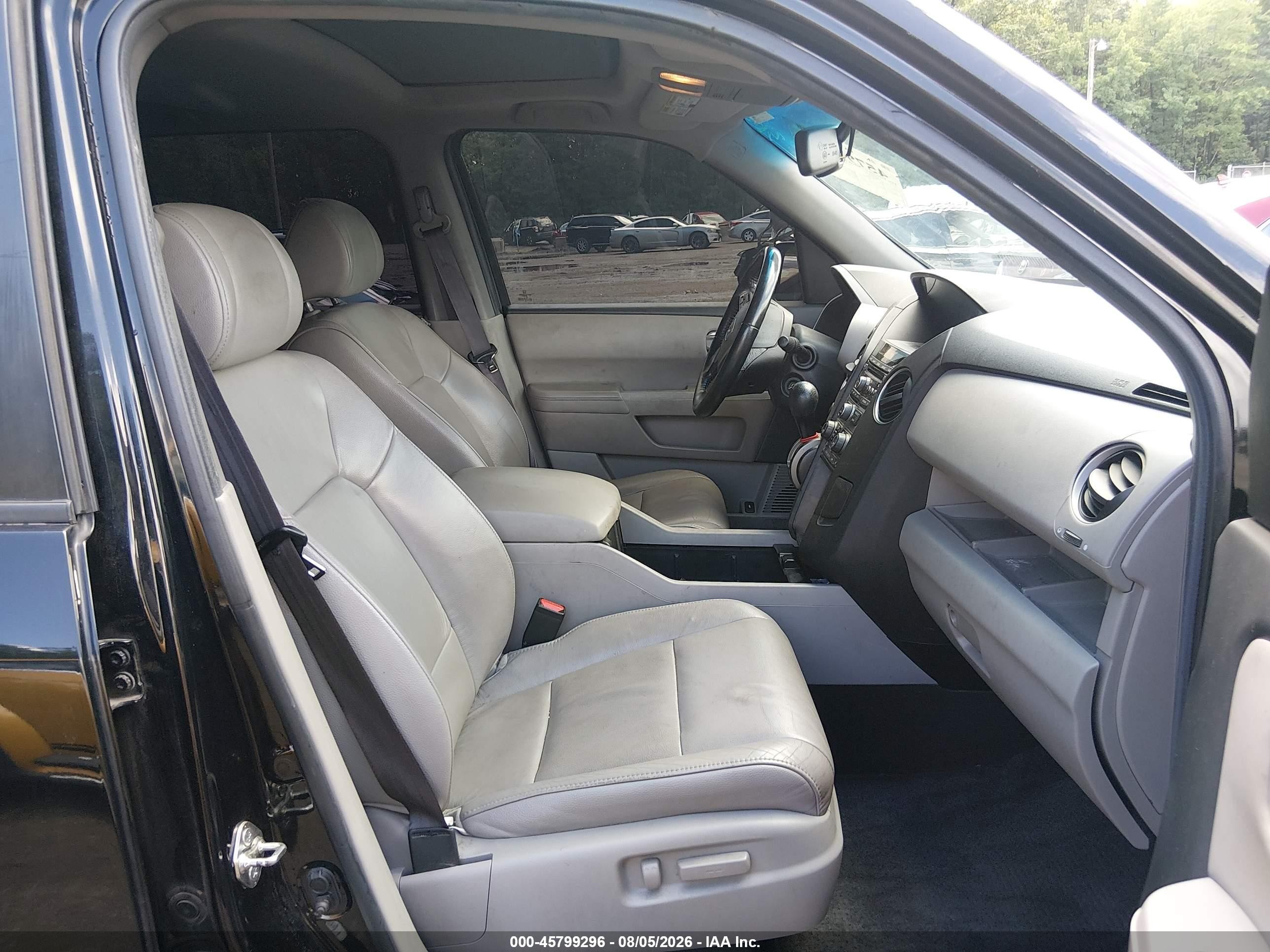2013 Honda Pilot Ex-l Black vin: 5FNYF4H5XDB021373