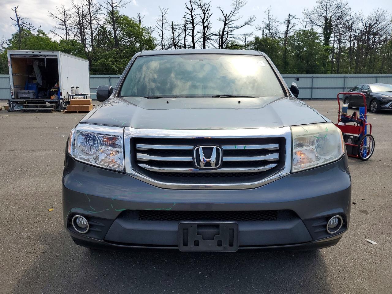 2013 Honda Pilot Exl Gray vin: 5FNYF4H5XDB061212