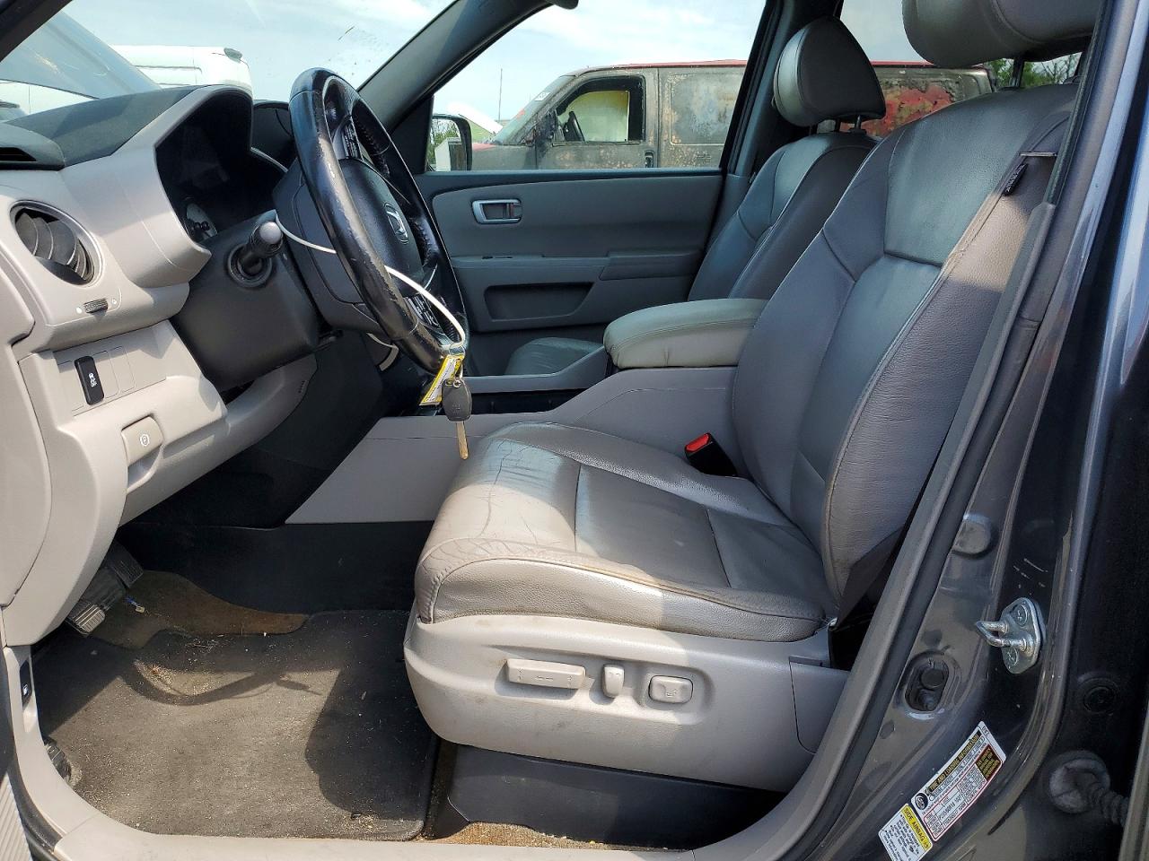 2013 Honda Pilot Exl Gray vin: 5FNYF4H5XDB061212